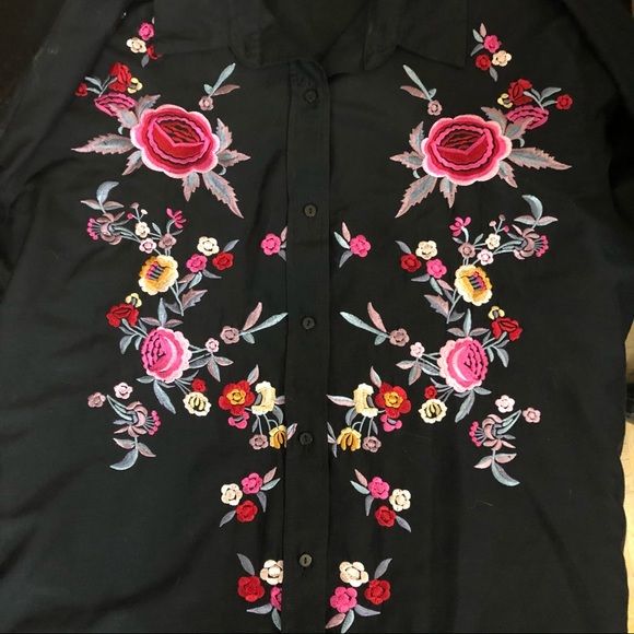 Zara Woman women’s blouse black silk blend size 28 - Picture 2 of 12